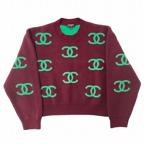 高価買取】【CHANEL】P70525 ココマーク 21P カシミアニットをお買取り