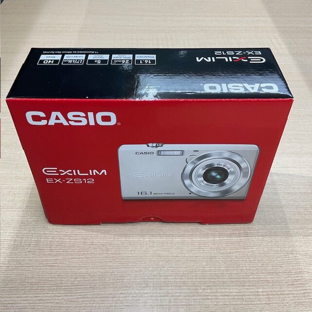 CASIO カシオデジタルカメラ EX-ZS12 動作品 - カメラ、光学機器
