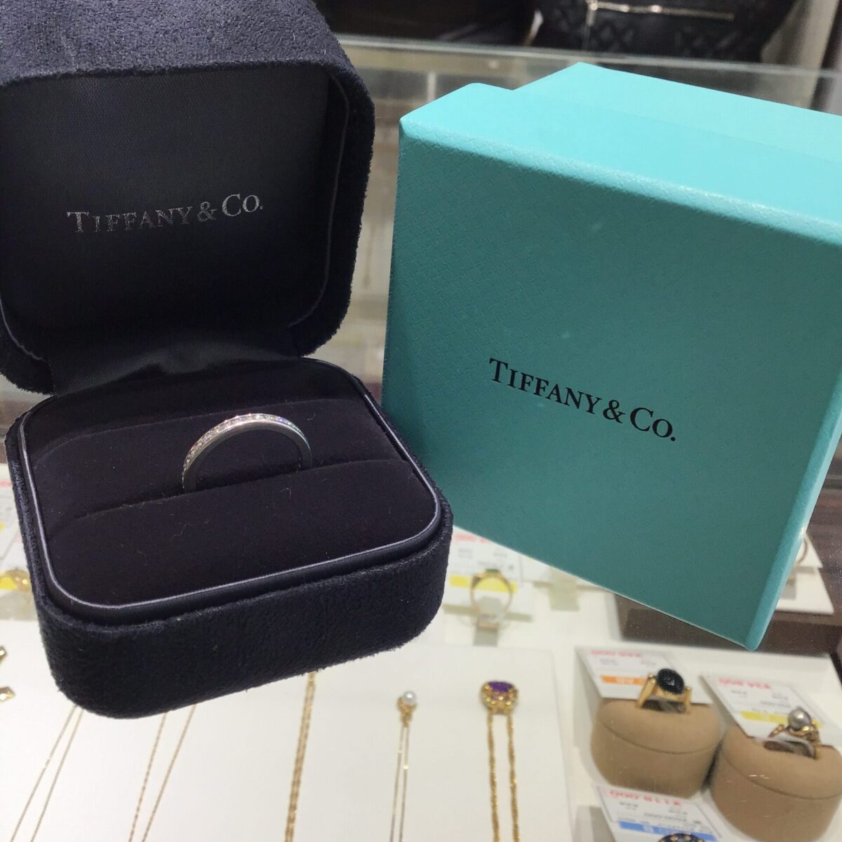 Tiffany&Co（ティファニー） フルエタニティリング Pt950】の買取価格