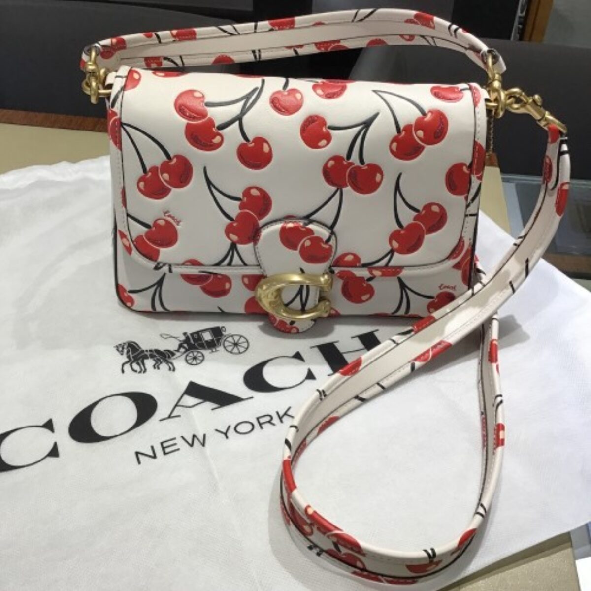 COACHショルダーバッグ (5)