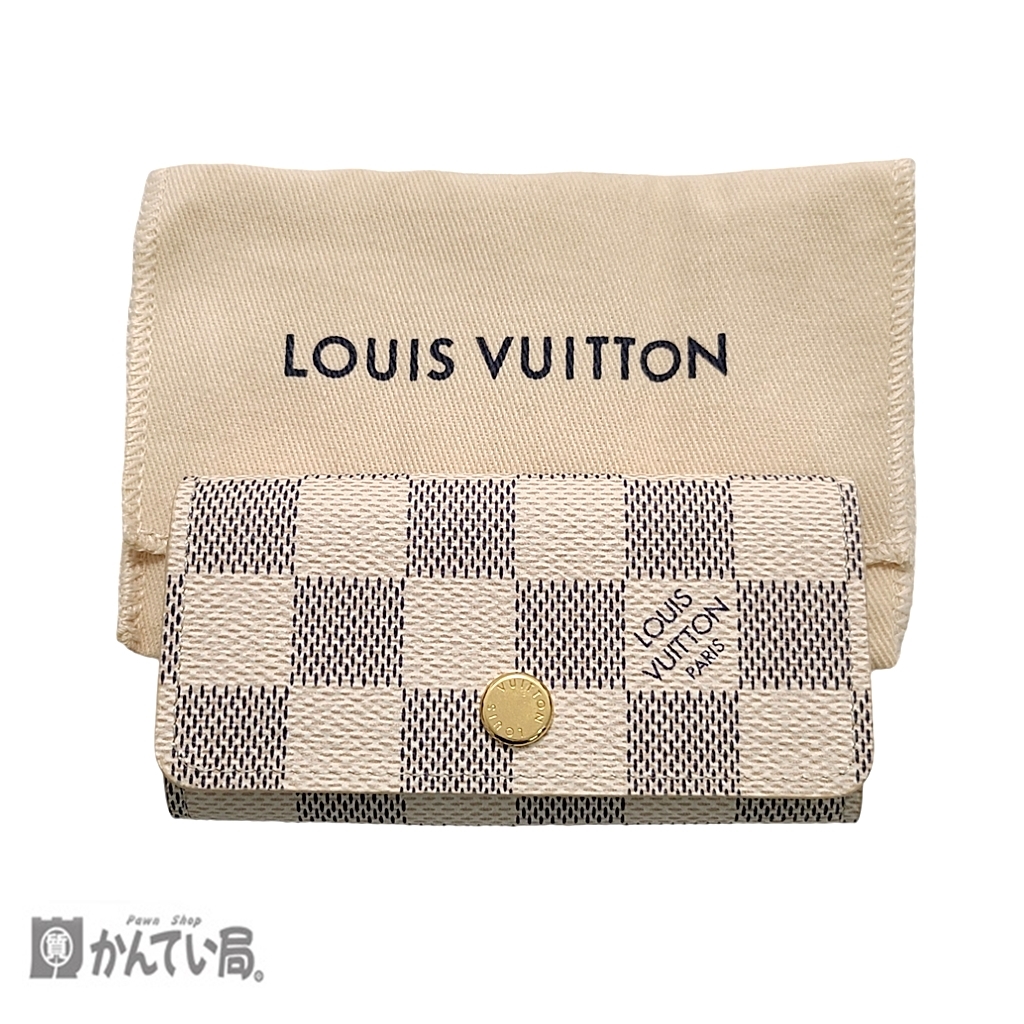 LOUIS VUITTON ルイヴィトン ミュルティクレ4 4連キーケース ダミエ
