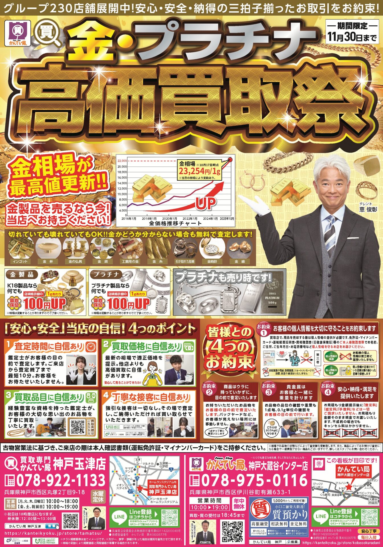 質屋かんてい局 神戸大蔵谷インター店 ギャラリー画像2