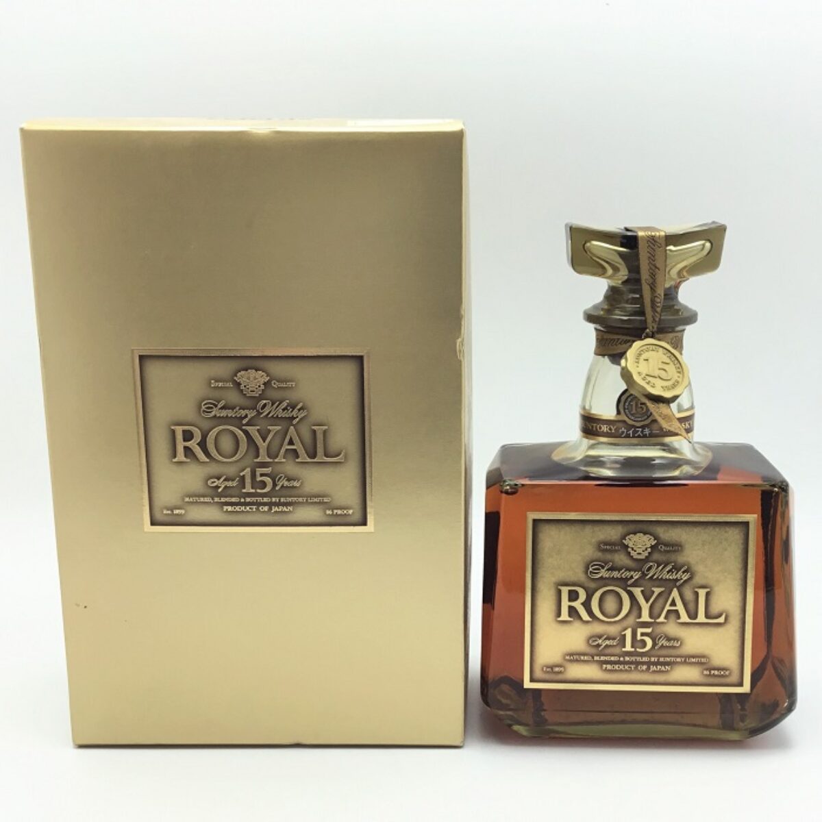 ROYAL 15年 ウイスキーSUNTORY ROYAL 未開封 ロイヤル - 酒