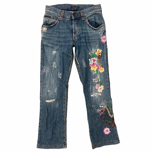 高価買取】【DOLCE&GABBANA】ドルチェ&ガッバーナ デニムパンツ