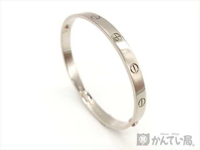 ☆Cartier 旧型ラブブレス WG☆ グアムDFS購入品です。