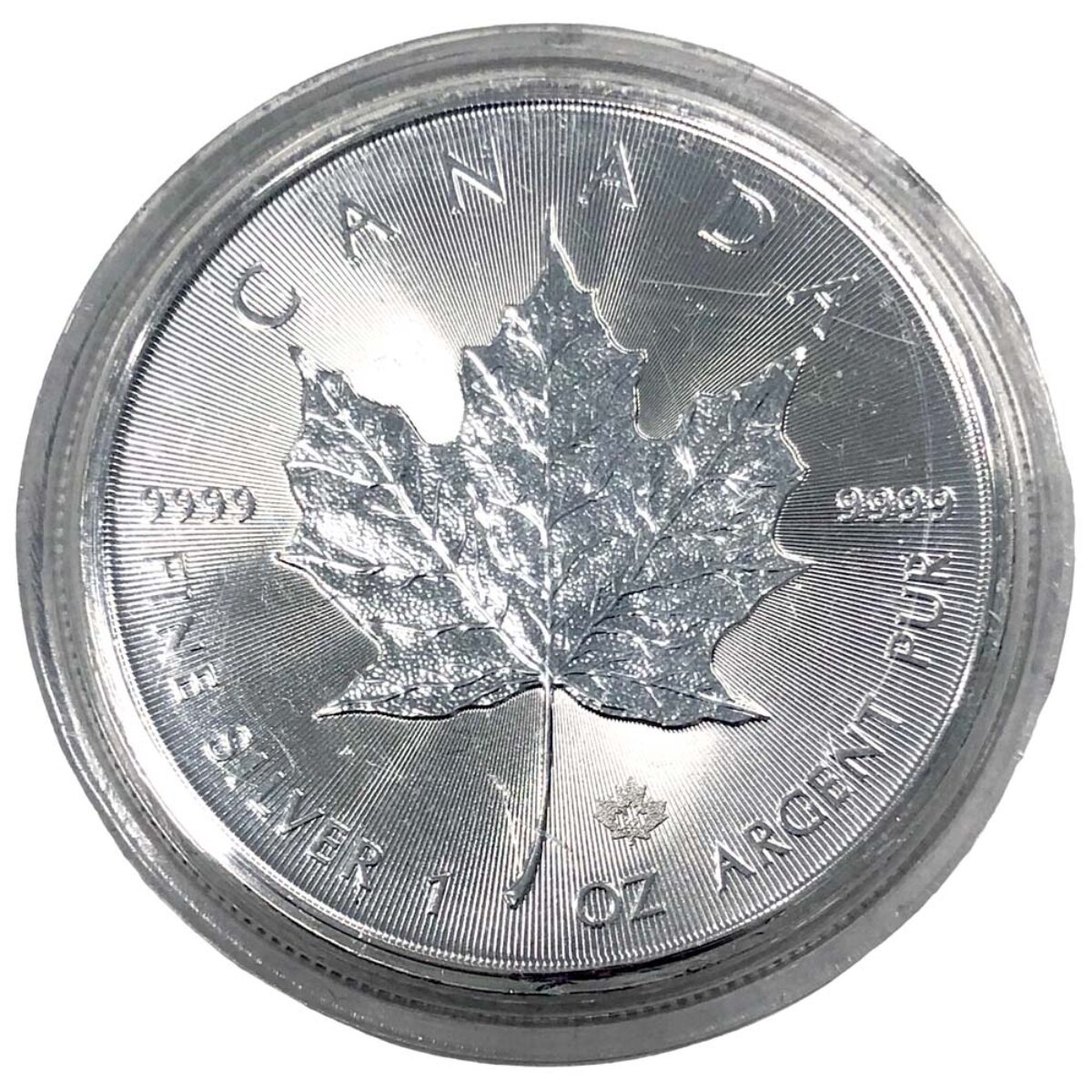 分類銀貨2016年 カナダメープルリーフ銀貨5ドル サルマック 1万枚発行