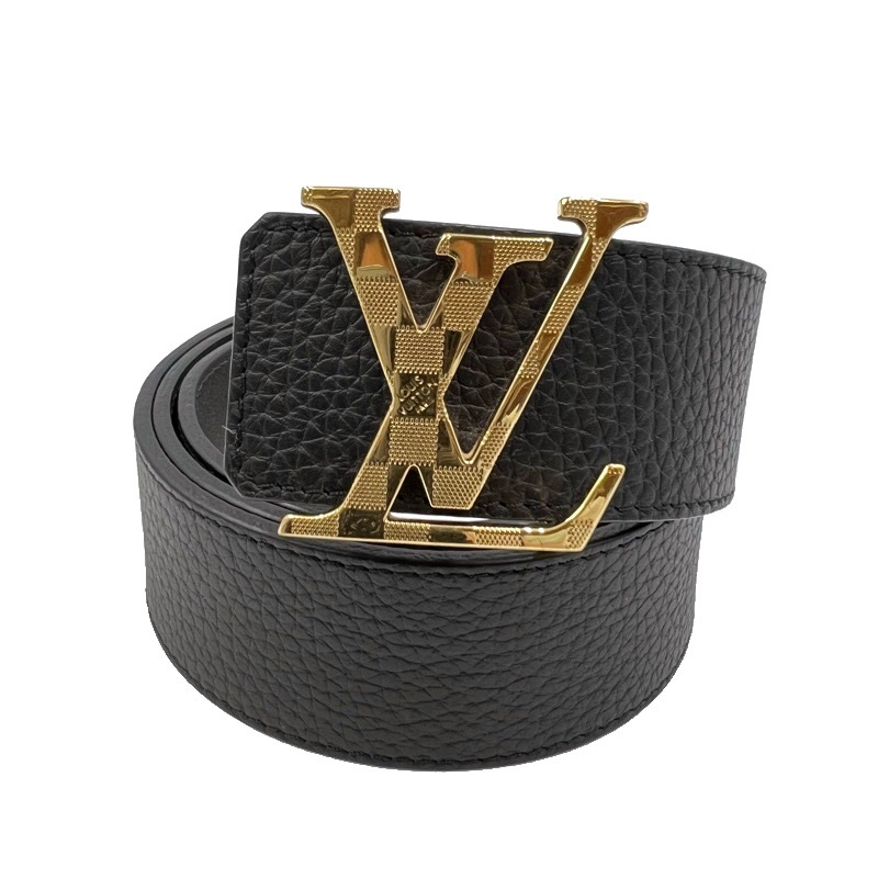 ルイヴィトン Louis Vuitton ベルト M0333 ダミエ ブラック - 小物
