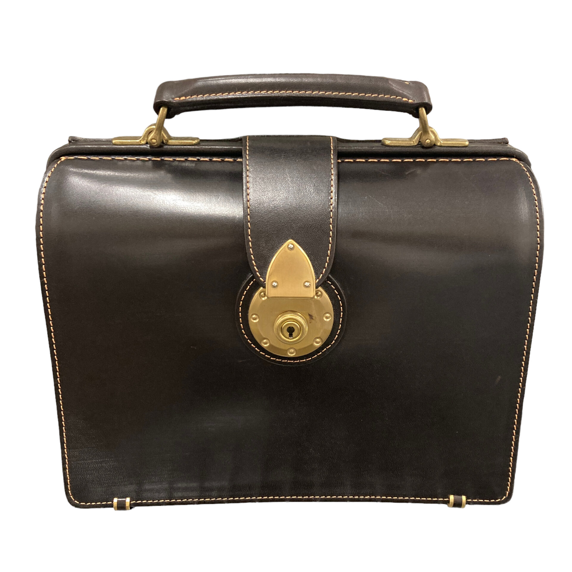 土屋鞄 ダレスバッグ 黒 ブライドルレザー 廃盤品 - ビジネスバッグ