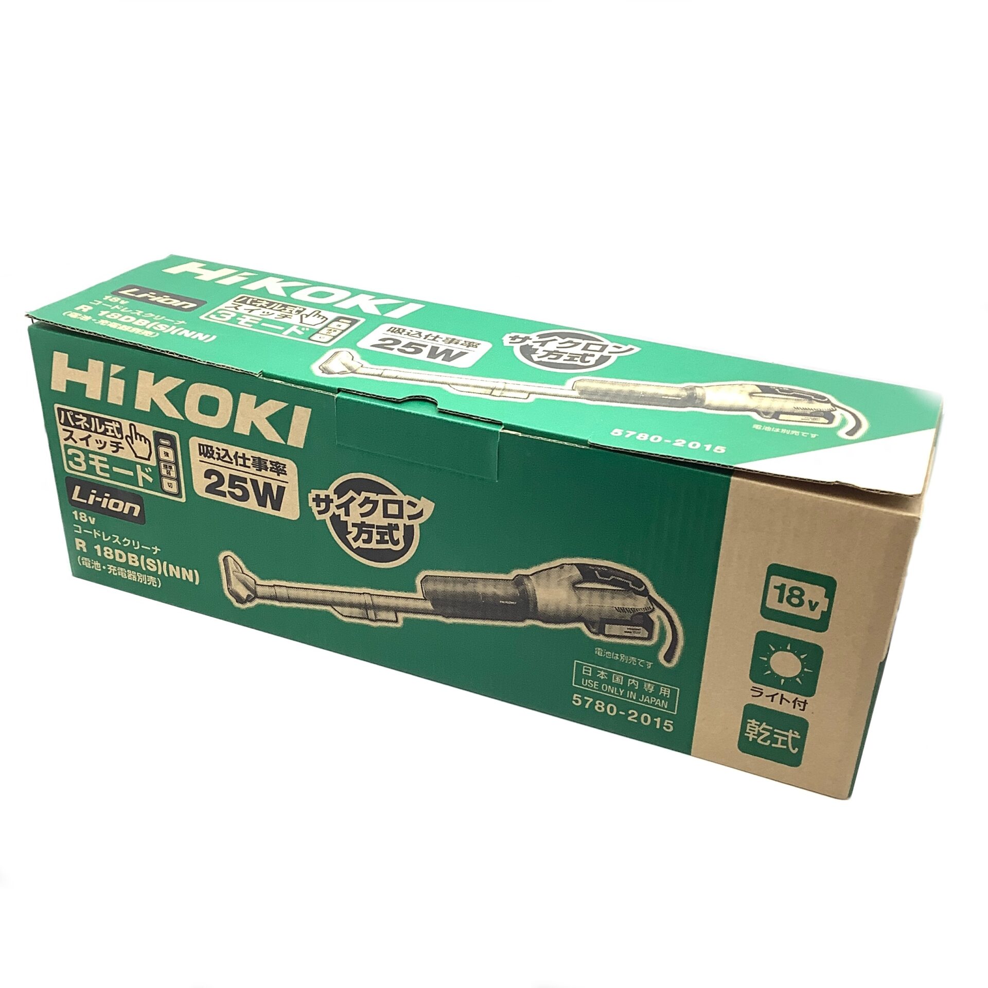限定カラー HiKOKI 18V パネルスイッチ&サイクロン R18DB (S)