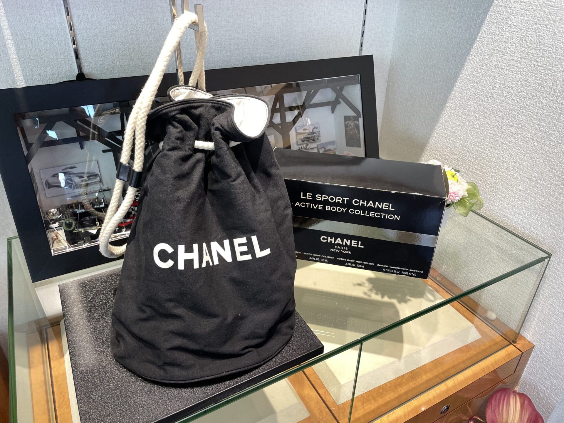 CHANEL シャネル ノベルティ プールバッグ - ショルダーバッグ