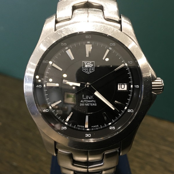 タグホイヤー リンク 自動巻き【WJF2110】デイト【稼働品】メンズモデル TAG HEUER 【TAG HEUER】タグホイヤー リンク デイト WJF2110