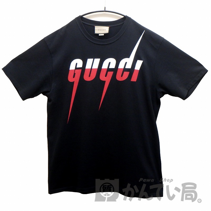 BTSジミン着用【グッチ】565806/GUCCI ブレード プリント Tシャツの