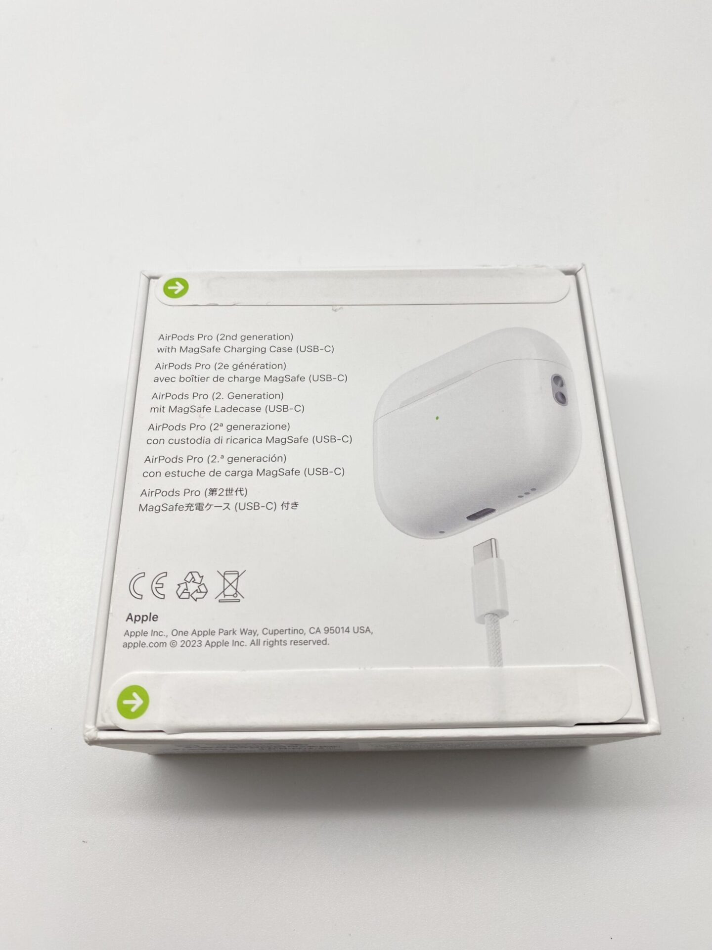 MTJV3J/A AirPods Pro 新品未開封　保証開始済2024年1月AppleSto