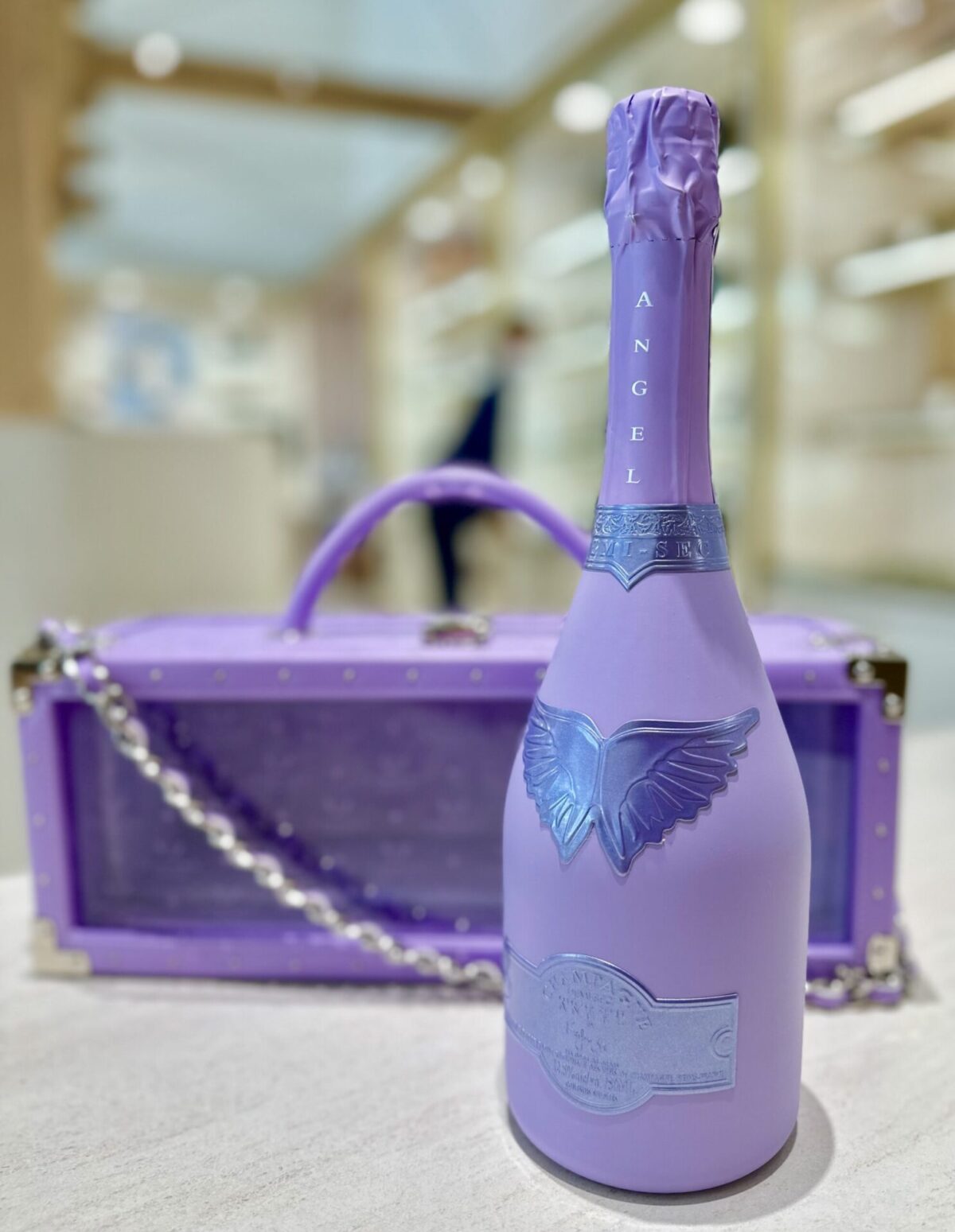 人気新品 エンジェルシャンパンドゥミセックパープル CHAMPAGNE ...