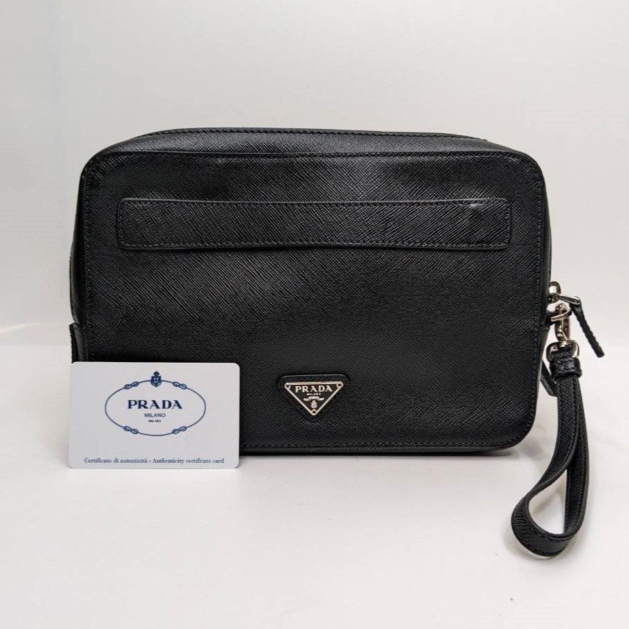 PRADA /プラダ サフィアーノ クラッチバッグ VR0052買取金額は