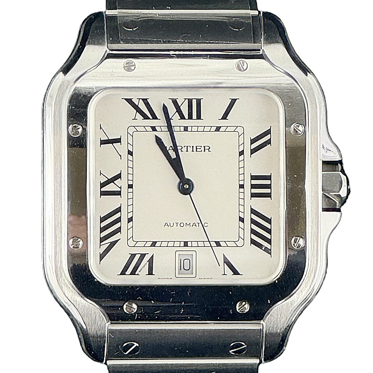 カルティエ】メンズドレスウォッチの定番腕時計「WSSA009 サントス 