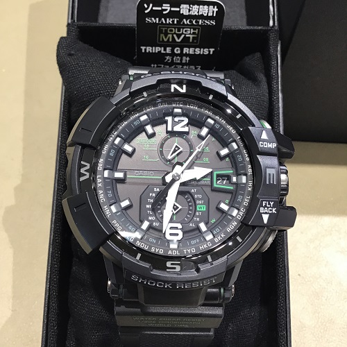 CASIO(カシオ）G-SHOCK GW-A1100-1A3JF グラビティマスター の買取金額と査定のポイントです】