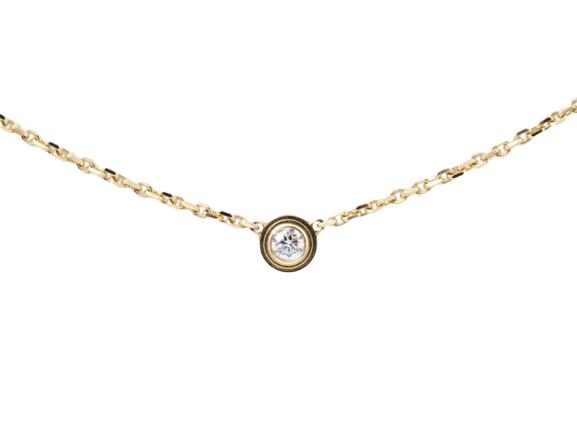 つくばカルティエ（Cartier）買取】ダムールネックレス ピンクゴールド