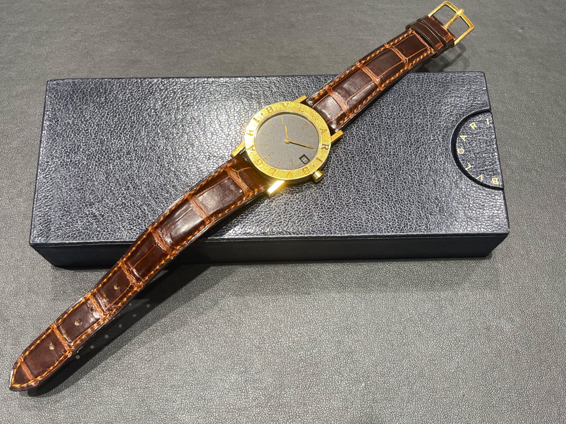 BVLGARI】ブルガリ ブルガリ BB30GL K18YG ウォッチ 39.87g 査定