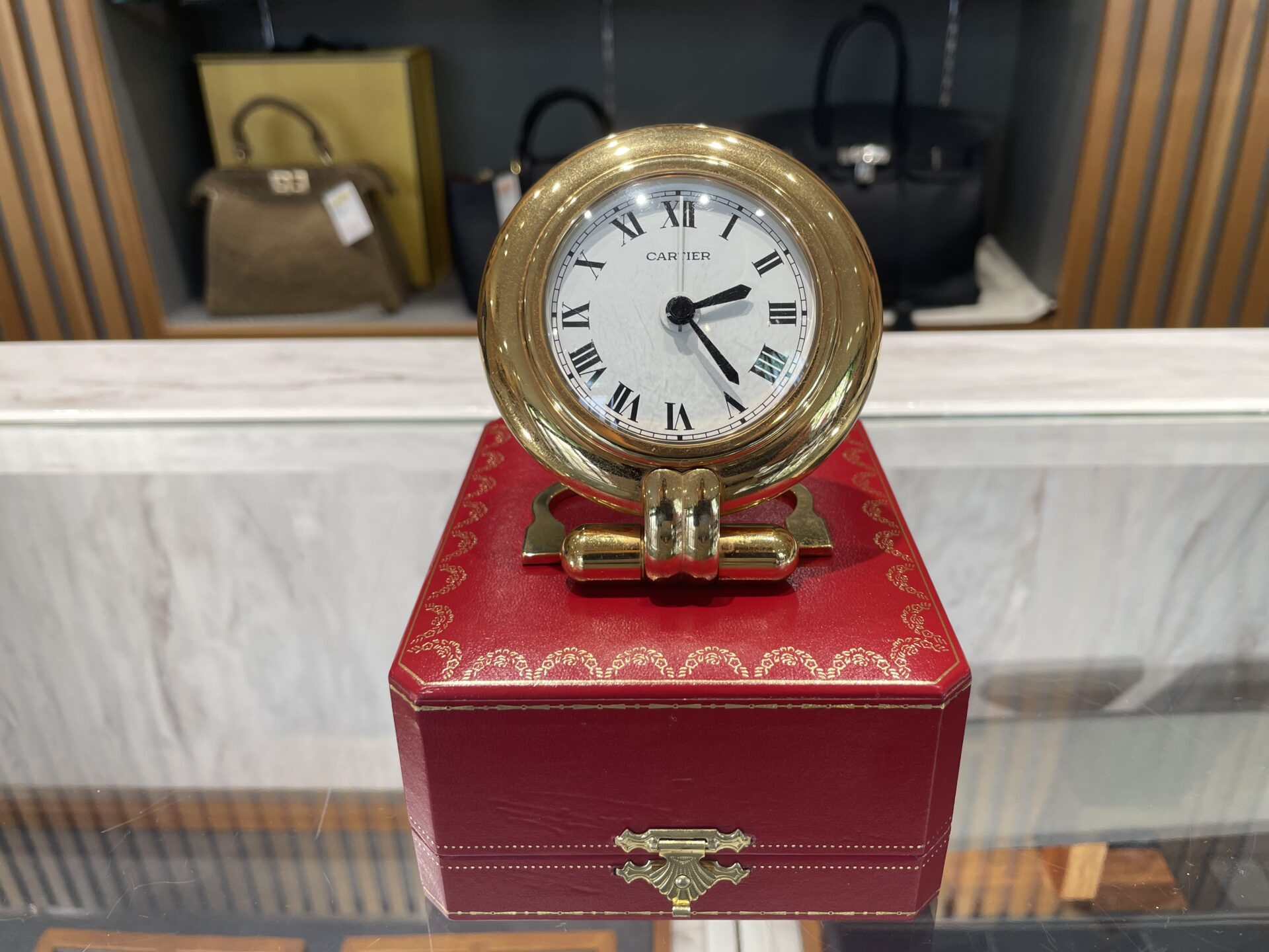 カルティエ マストコリゼ トラベルクロック 高価買取！】かんてい局