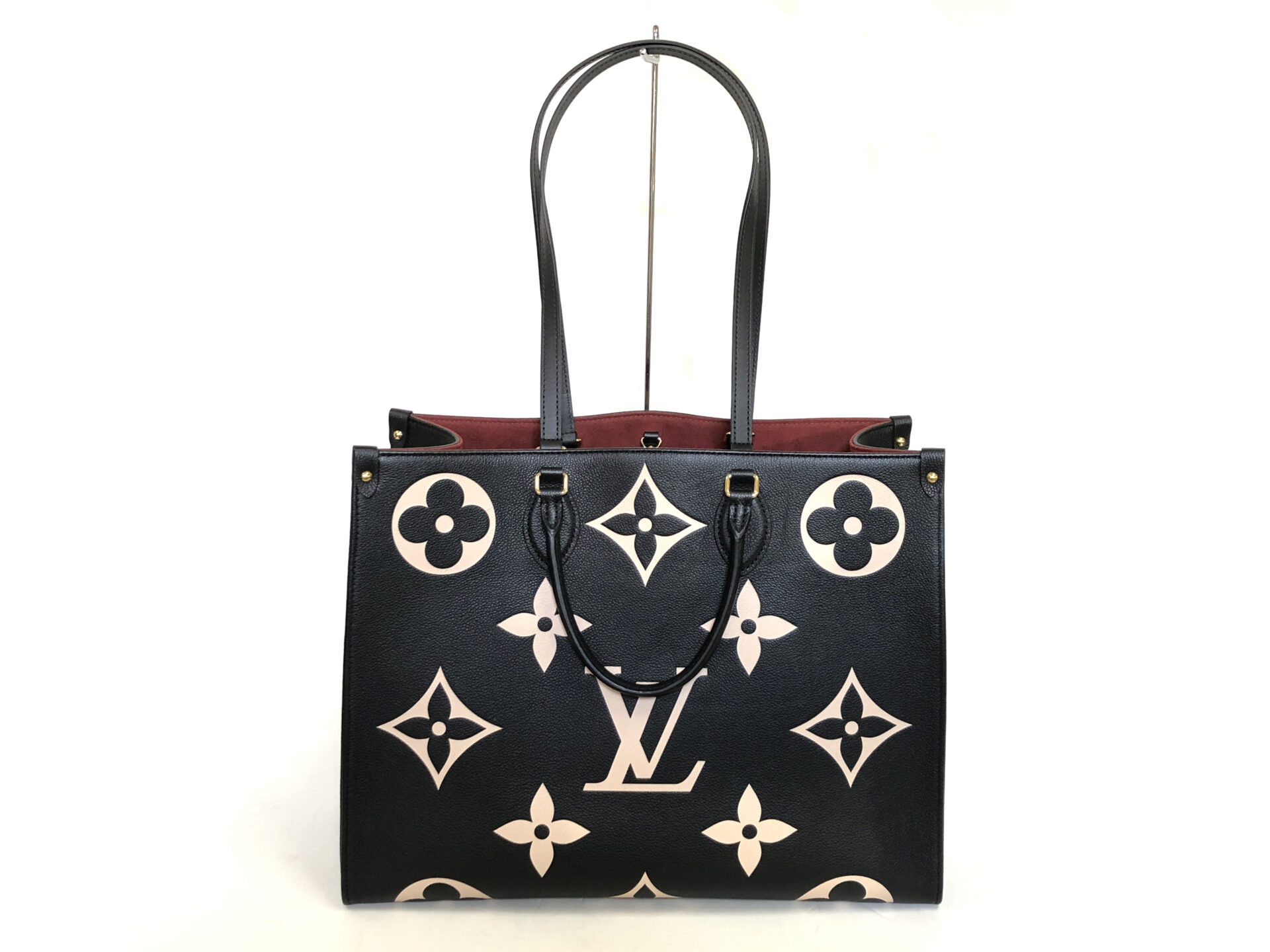 Louis Vuitton  1854 オンザゴー GM LOUIS VUITTON Onthego GM 1854 Jacquard Tote Bag Grey