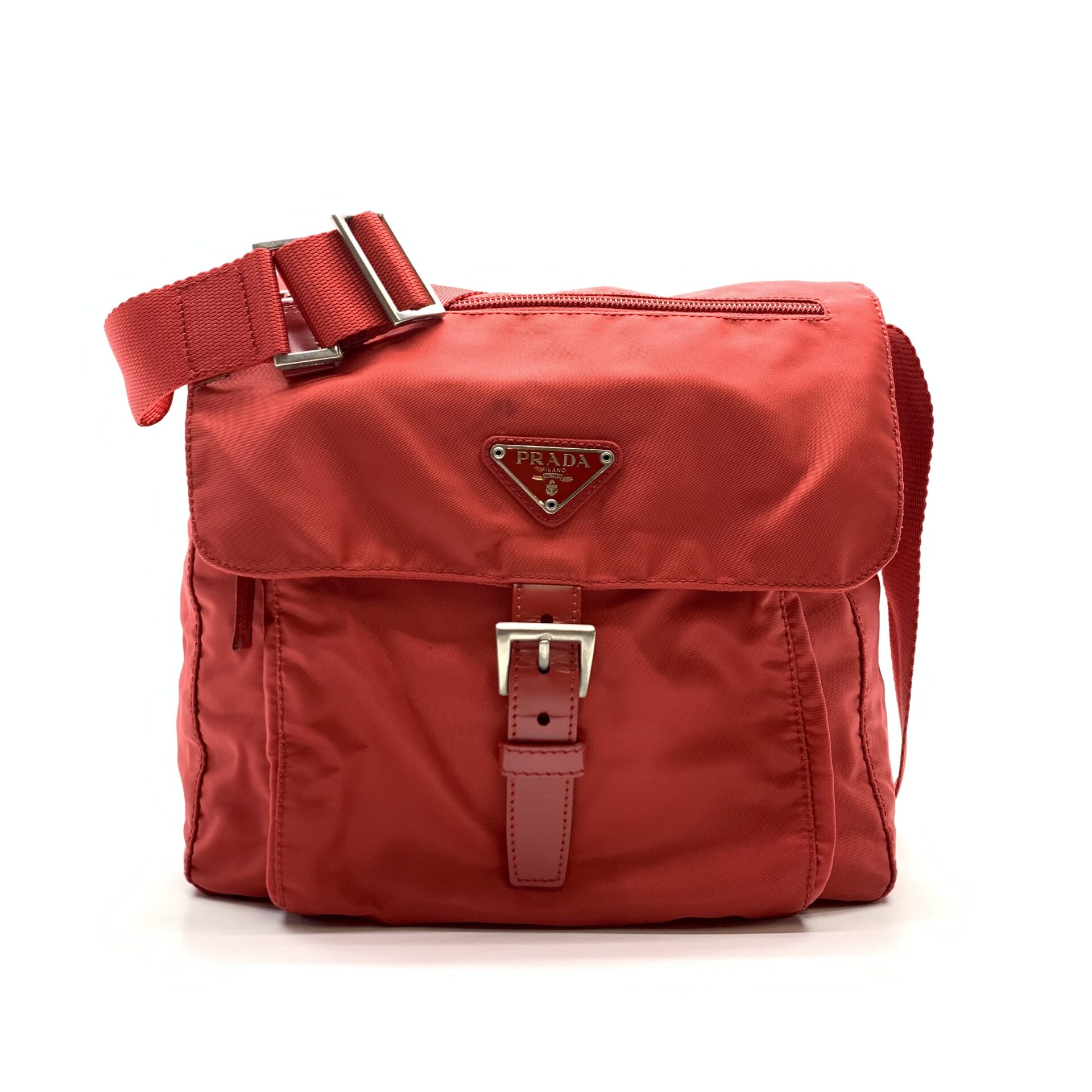 希少】PRADA ショルダーバッグ 三角ロゴ メッセンジャーバッグ B8994