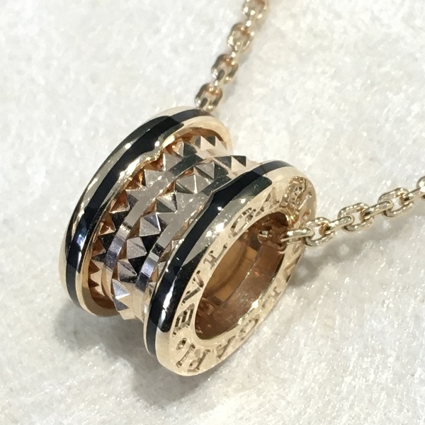 新品同様 BVLGARI シルバー スタッズネックレス イタリアンネックレス | ブルガリ