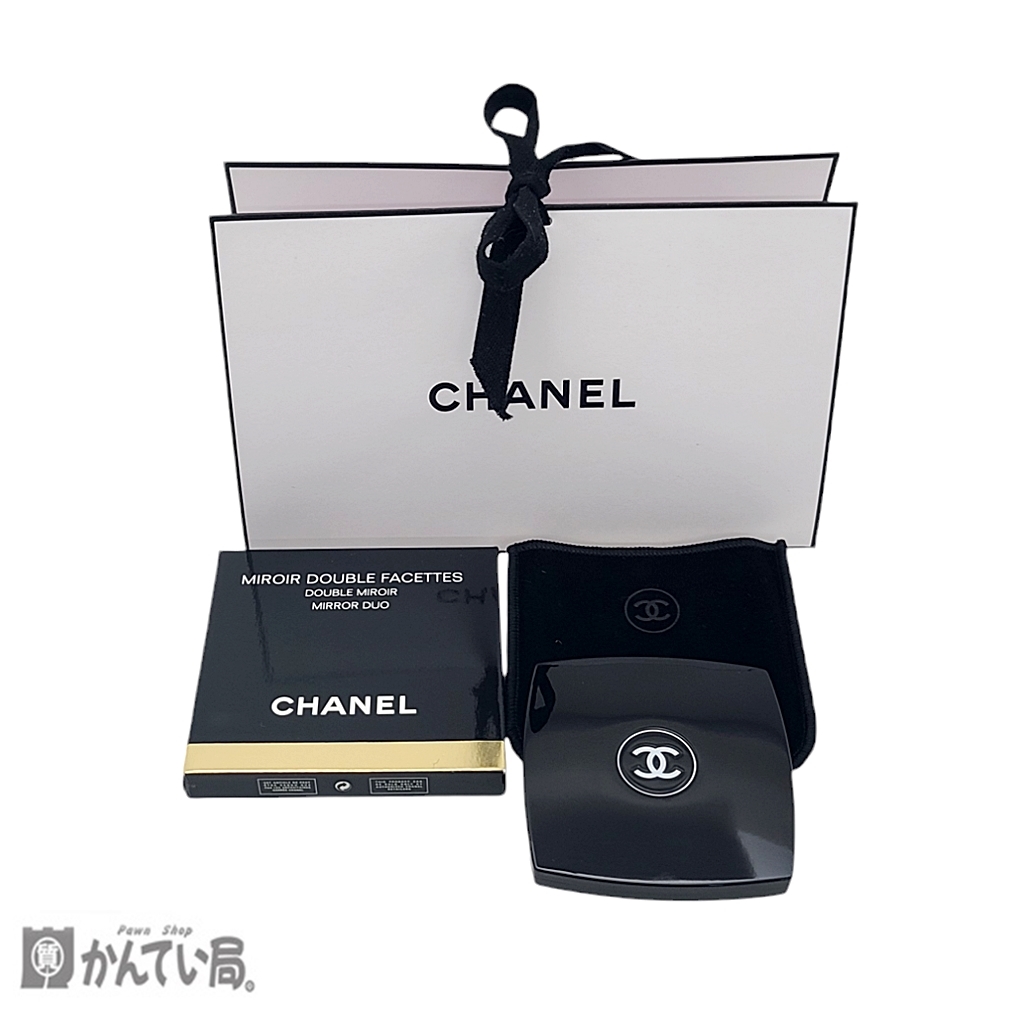 Chanel シャネル ミロワール ドゥーブル ファセット コンパクト ミラー 楽天市場】シャネル CHANEL 正規品 コンパクトミラー 手鏡