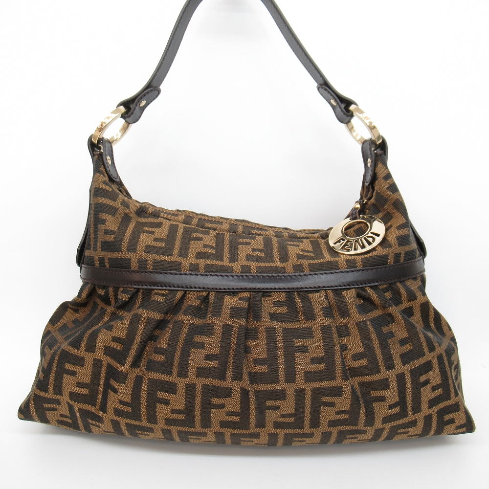 【A】フェンディ FENDI ズッカ ワンショルダー バッグ 8BR448 美品 買取実績】 FENDI フェンディ 8BR448 ズッカ柄