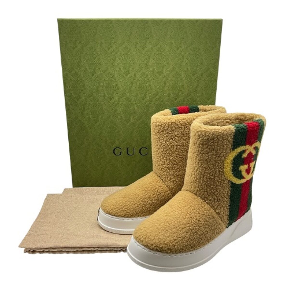 GUCCIボアブーツ (13)