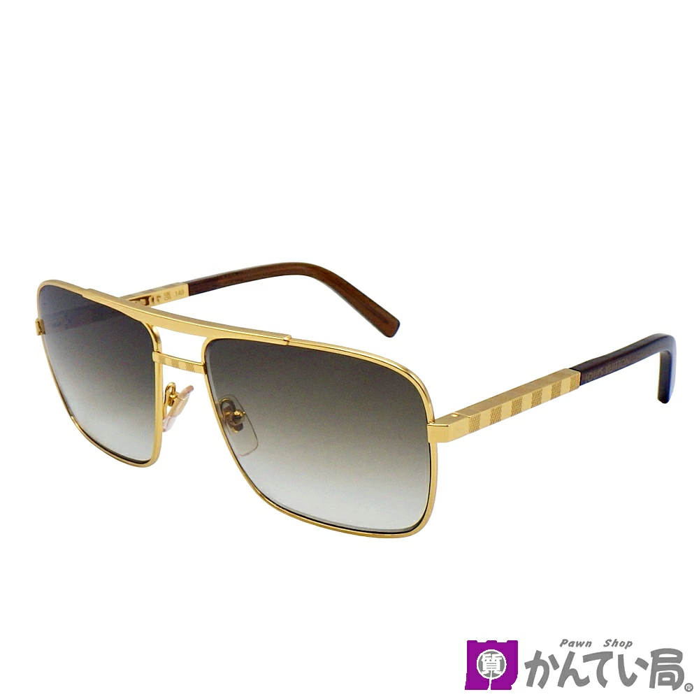 LOUIS VUITTON サングラス Z0259U ダミエゴールドフレーム Attitude Sunglasses S00 - Men - Accessories | LOUIS VUITTON ®