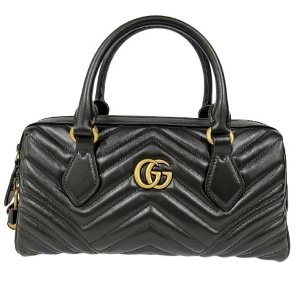 GUCCI GGマーモント ハンドバッグ 250225 1200207928100377 (4)