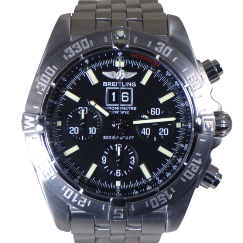 ブライトリング A44359 ブラックバード メンズ 時計 コマ A449B11PAS(A44359) ブラック BREITLING（ブライトリング