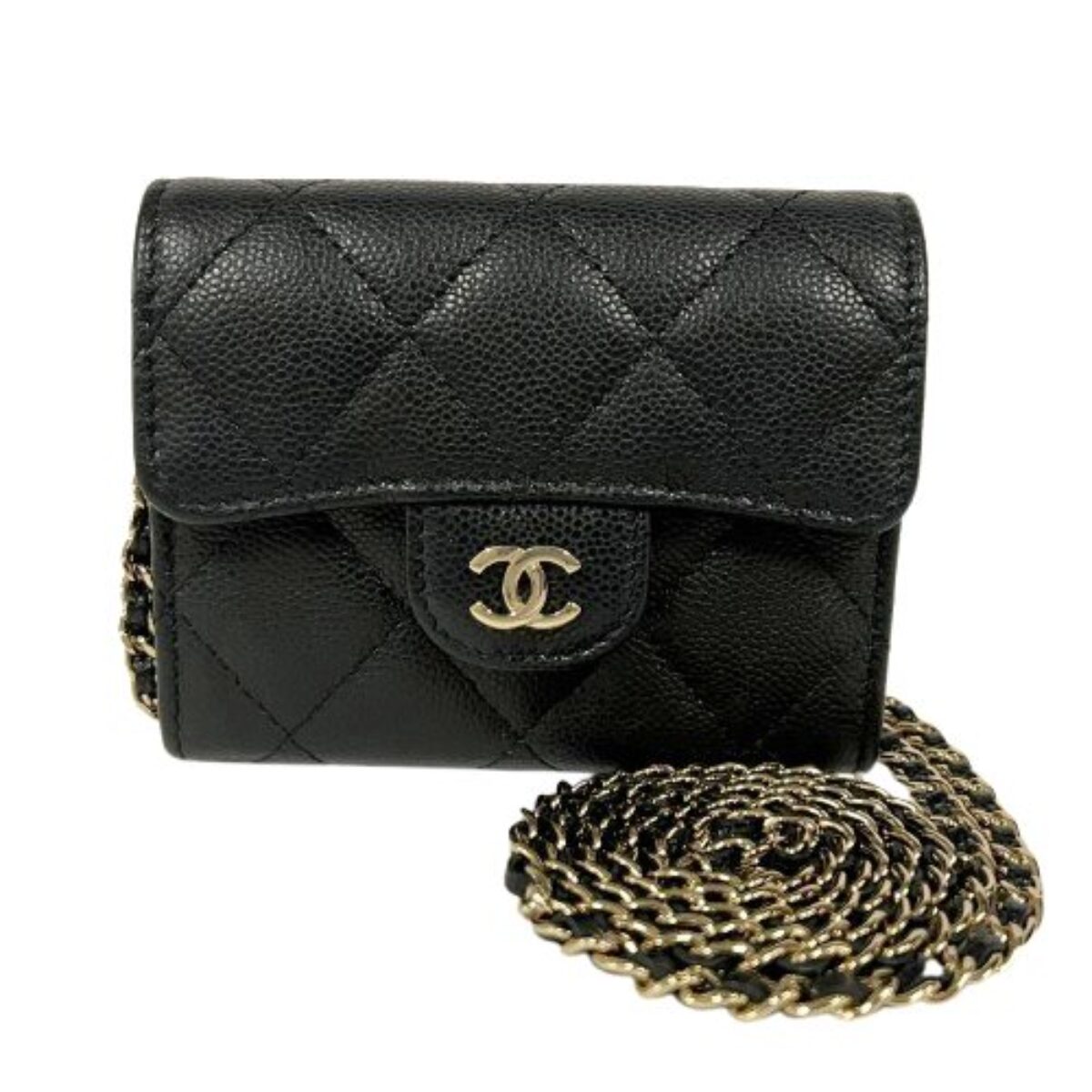 CHANELシャネル ミニチェーンウォレット 250314　1200197928100107