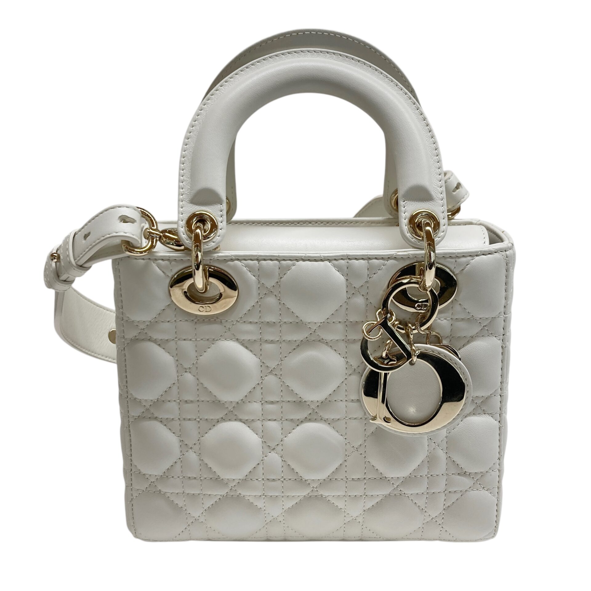 ディオール買取】Lady Dior My ABCDior スモール ホワイトを高価買取