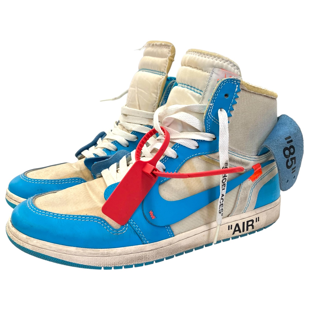 市川買取】NIKE ナイキ × OFF-WHITE オフホワイト AIR JORDAN 1 AQ0818