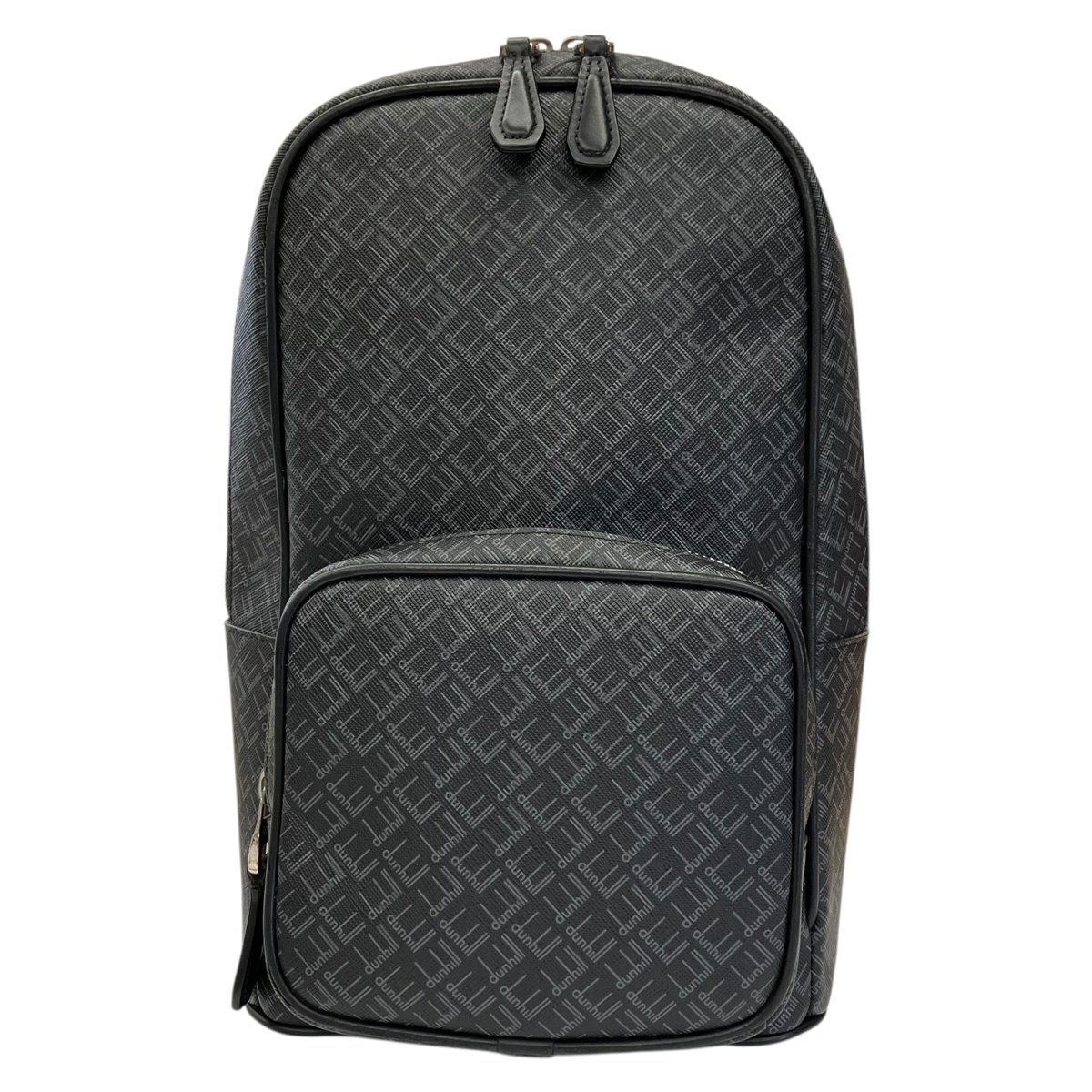 【未使用保管品】dunhill ダンヒル ボディバッグ ロンドンデザイン 総柄 ダンヒル dunhill クラッチバッグ ジップポーチ セカンドバッグ