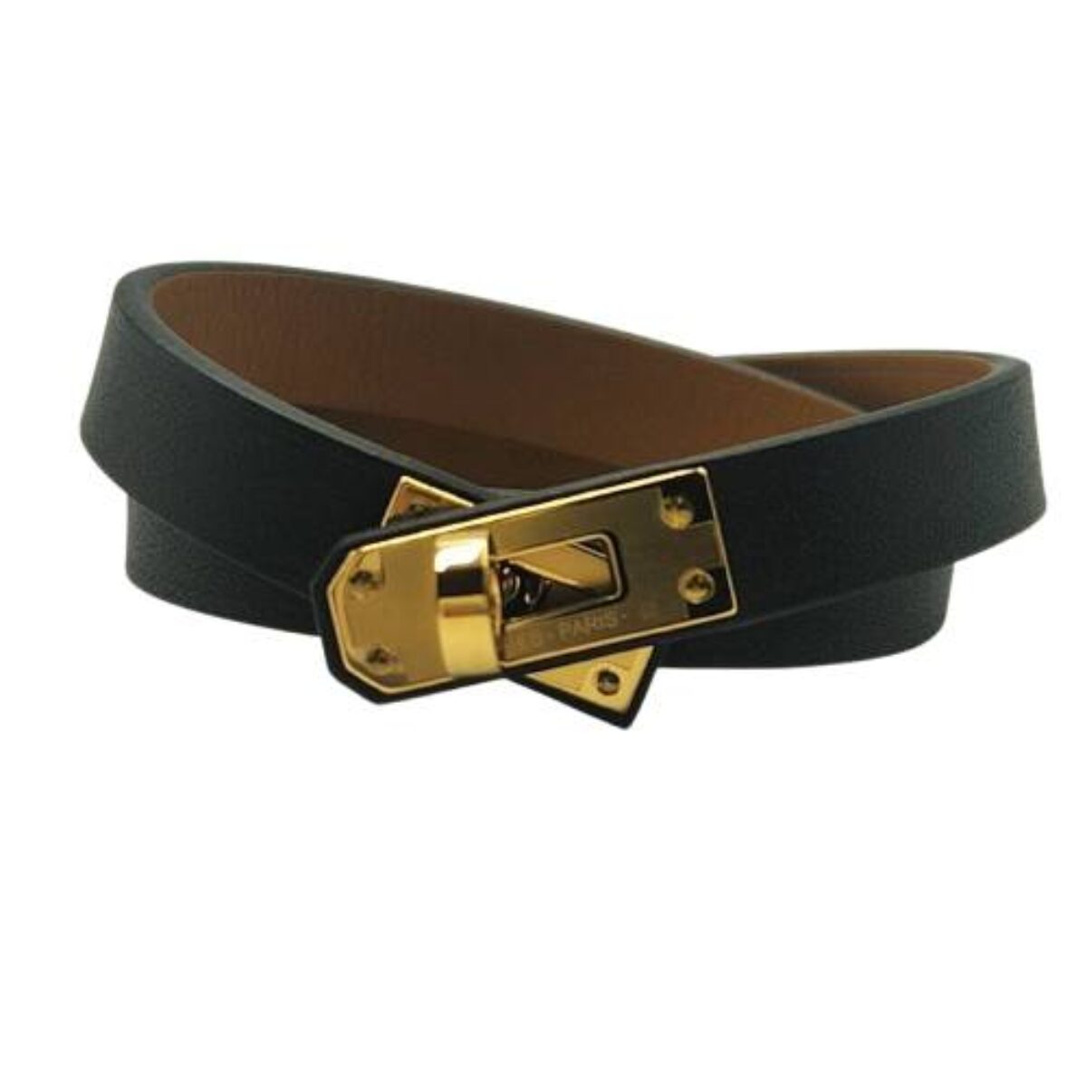 HERMES レザーブレスレット ミニケリー 250502 1200233928100136