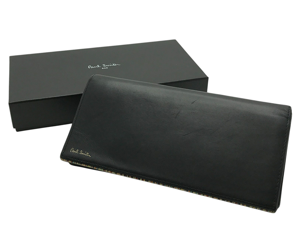 Paul Smith（ポール スミス）マルチストライプ ２つ折り財布