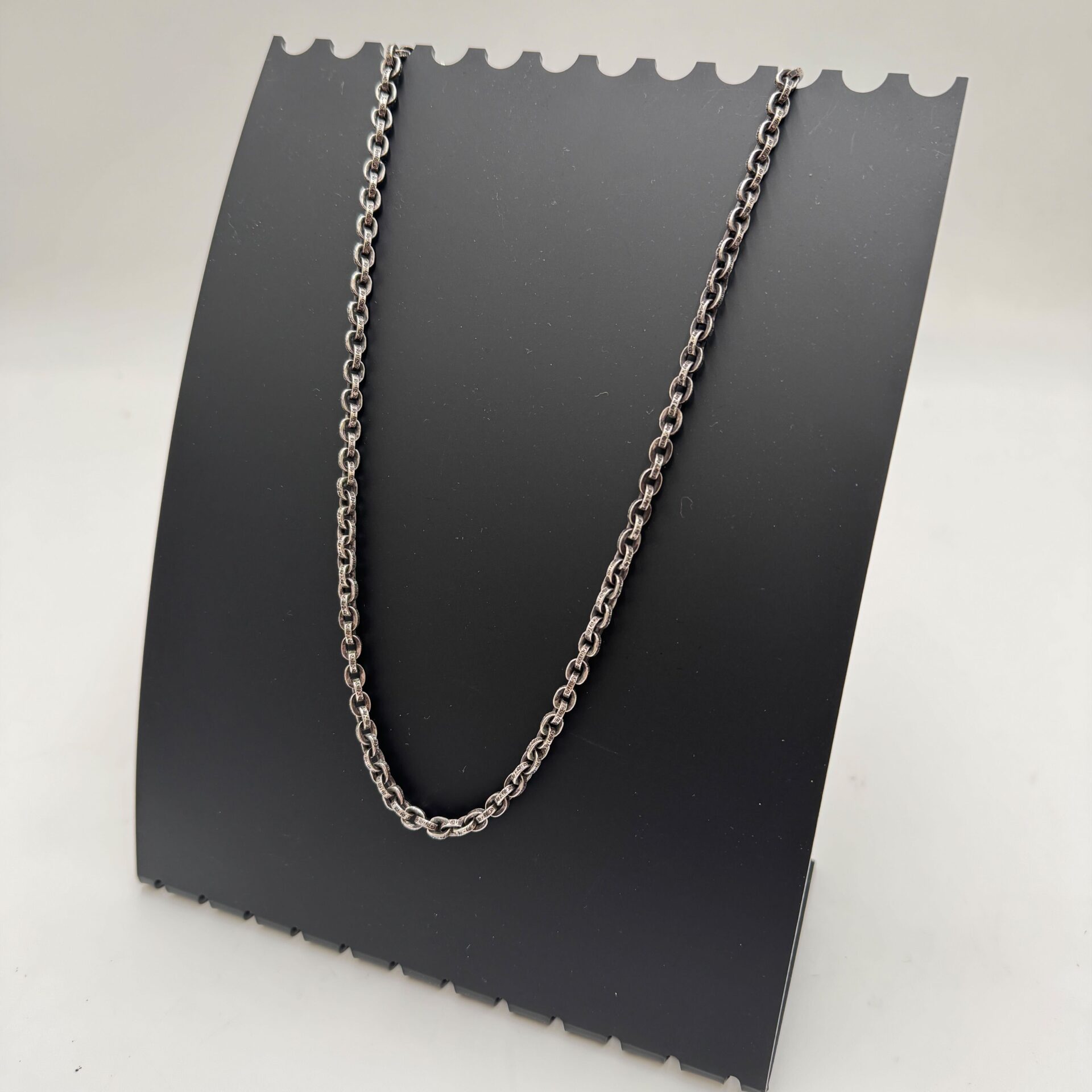 インヴォイスあり】クロムハーツ ペーパーチェーンネックレスの