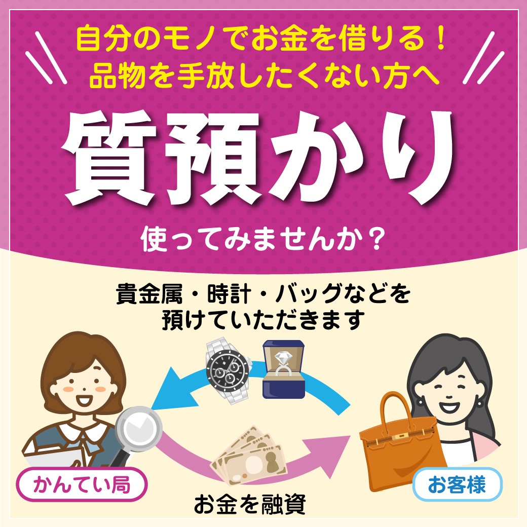 質預かりとは