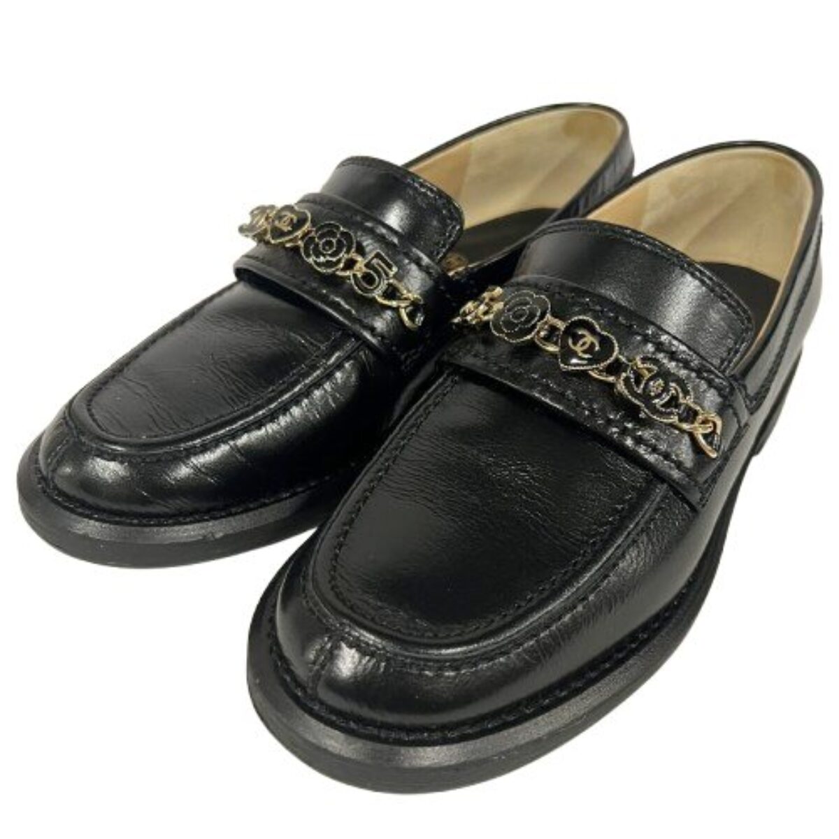CHANEL モカシンローファー 250609 1200198928100114