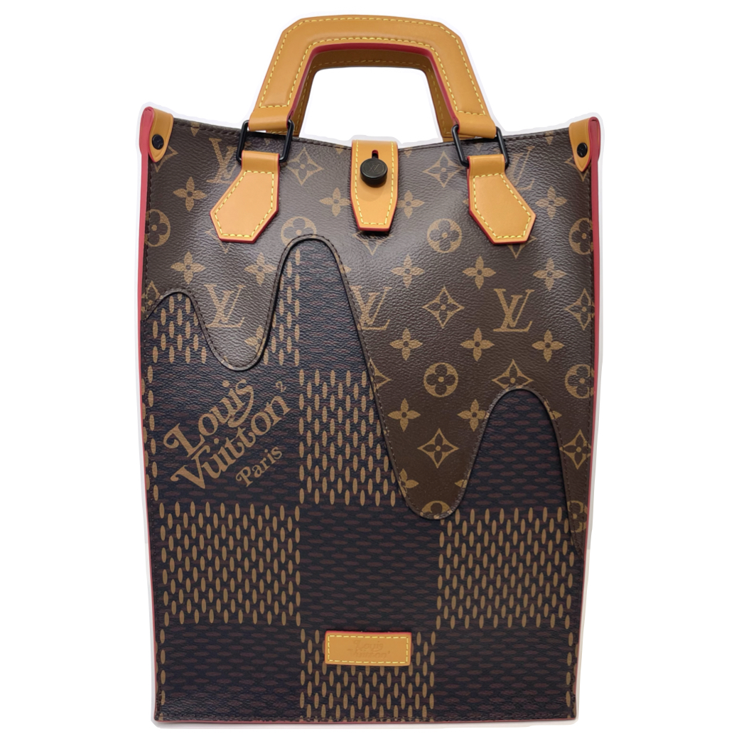 ルイヴィトン×NIGO ダミエジャイアント ミニトート N40355 ブラウン 楽天市場】LOUIS VUITTON ルイヴィトン N40355 ダミエ