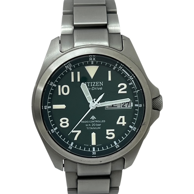 未使用 シチズン プロマスター ランド AT6085-50E H100 チタン チタン