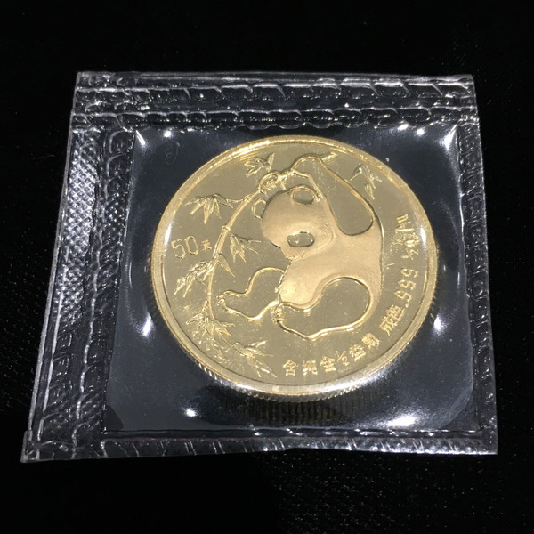 パンダ金貨 1985年 純金 1/2oz】の買取価格と査定ポイントをご紹介