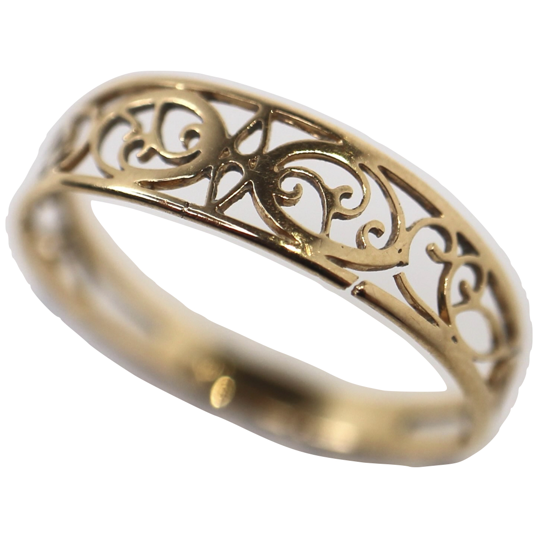 K18透かし彫りリング K18「透かし彫りリング/15号」の買取価格をご紹介します | 買取