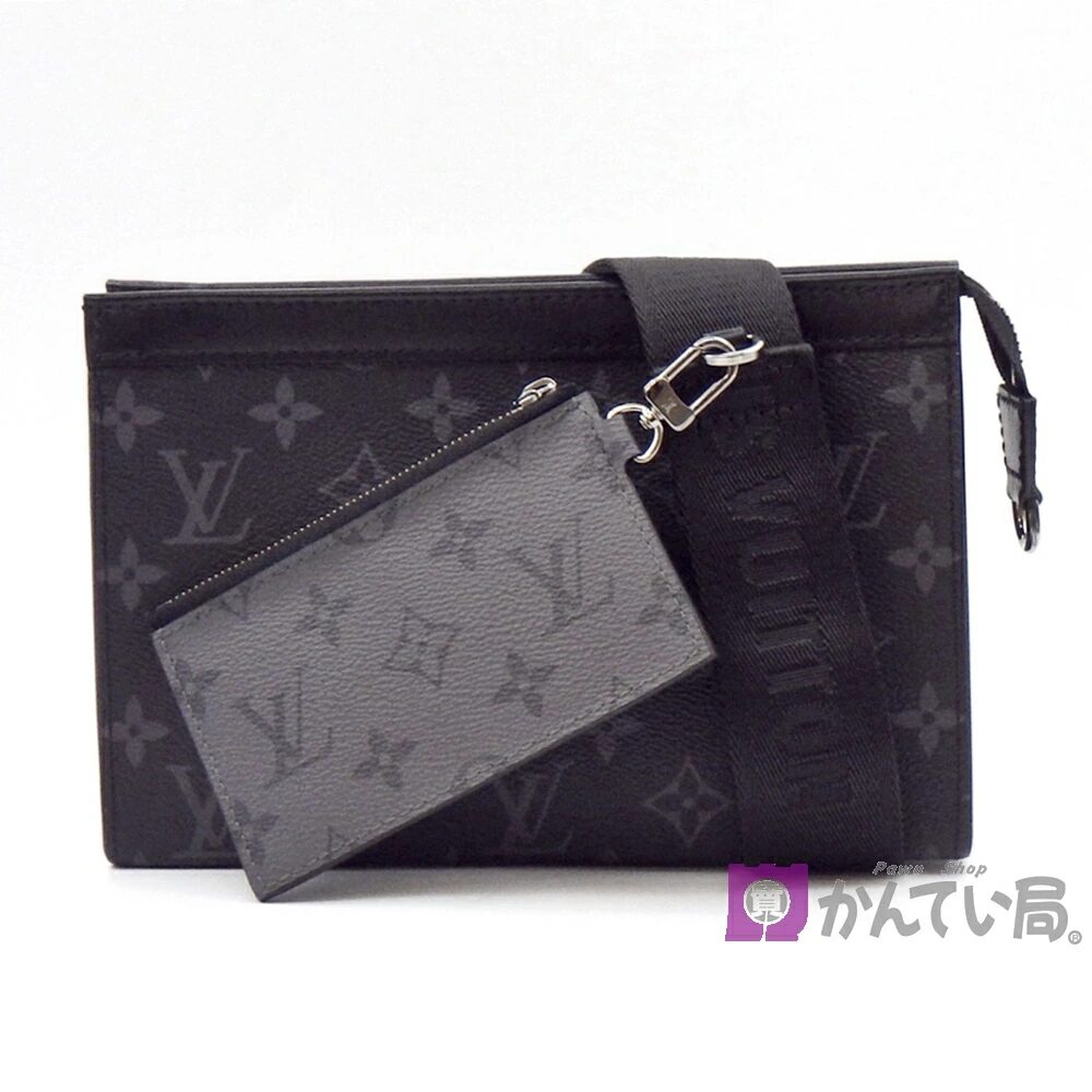 LOUIS VUITTON ガストン・ウェアラブルウォレット ガストン・ウェアラブル ウォレット モノグラム・エクリプス