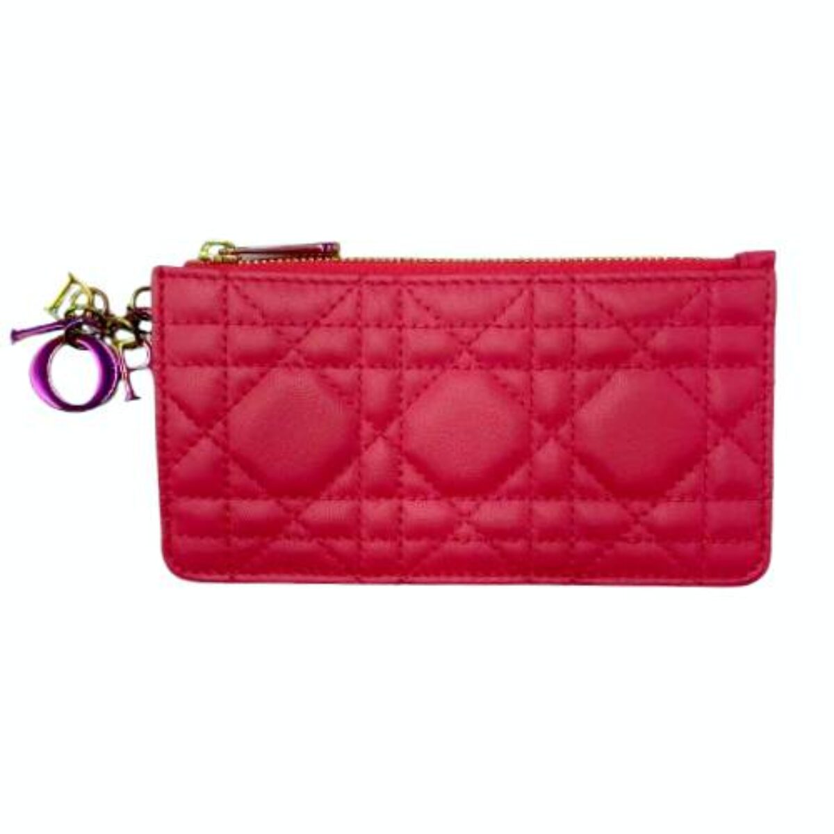ChristianDior レディディオール ジップカードホルダー 250817 1210618928100026