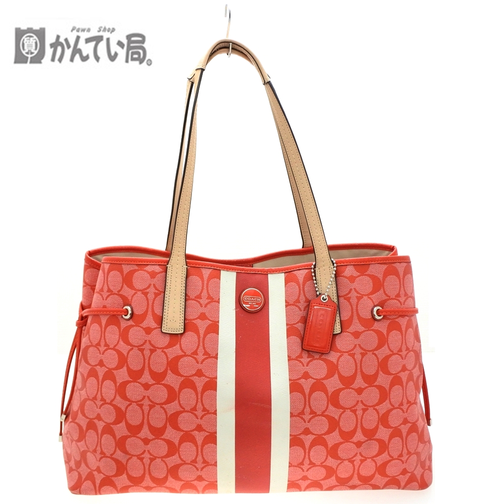 COACH シグネチャー　トートバッグ　正規品【セール】 楽天市場】COACH(コーチ) シグネチャー トートバッグ 6232 黒