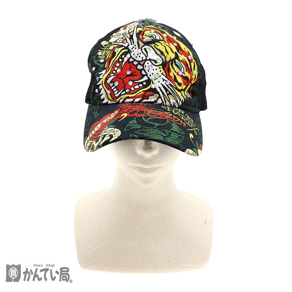Ed Hardy エド・ハーディ キャップ 帽子 トラ 虎 メッシュキャップをお